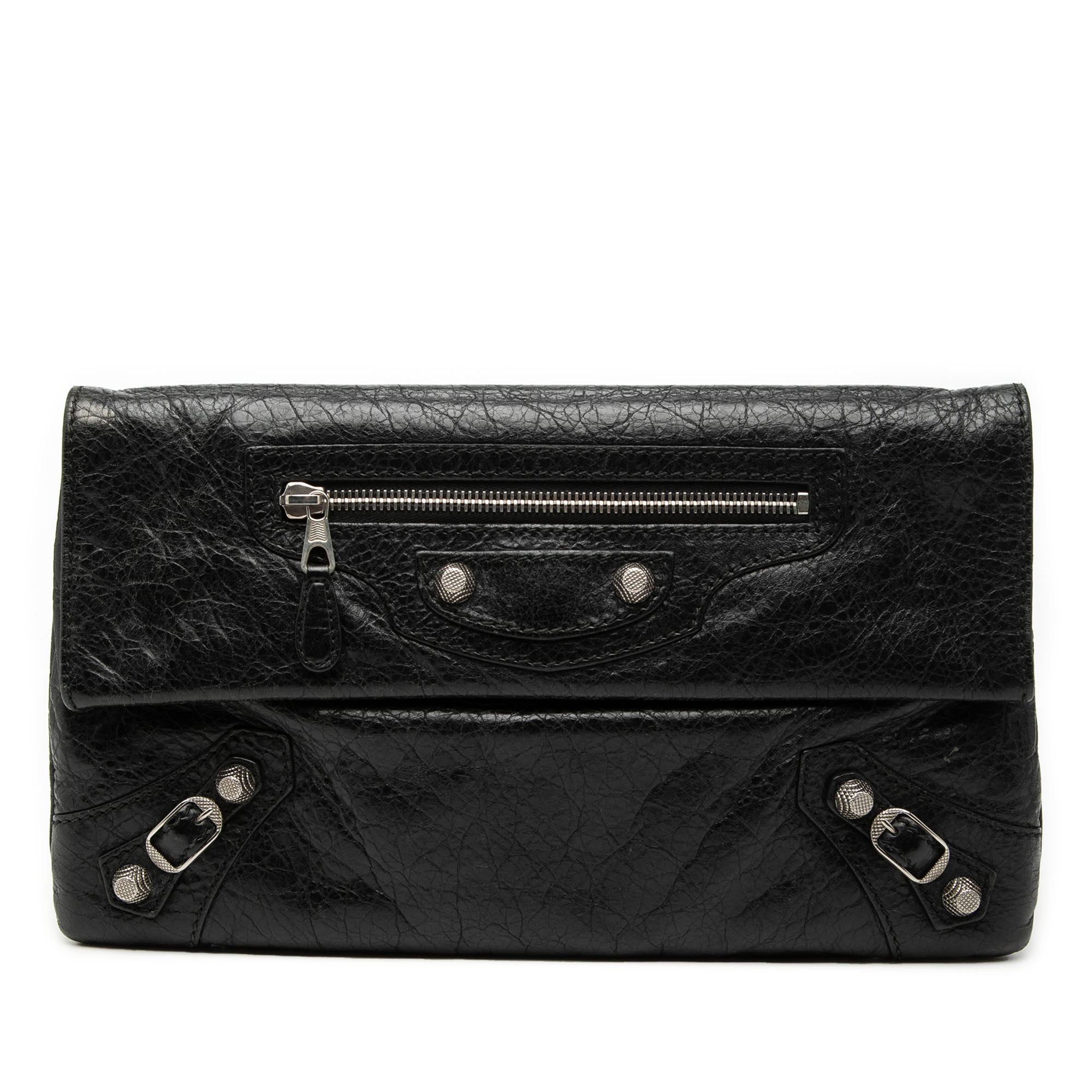 Lambskin Motocross Giant 12 Envelope Clutch - Image 1