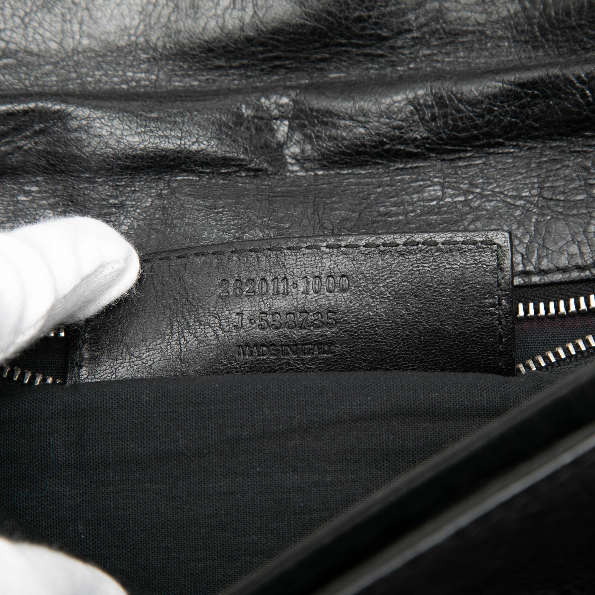 Lambskin Motocross Giant 12 Envelope Clutch - Image 6