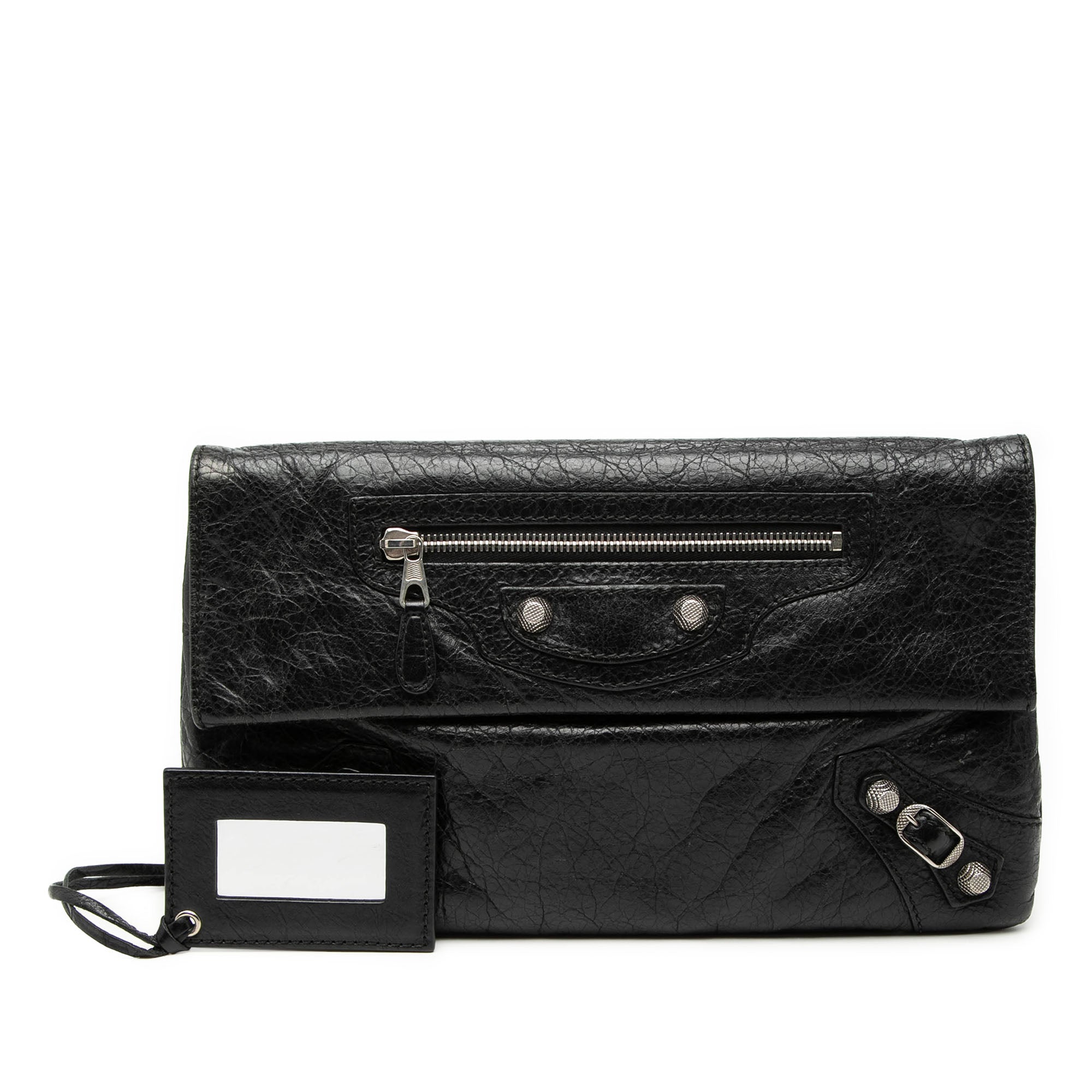 Lambskin Motocross Giant 12 Envelope Clutch - Image 8