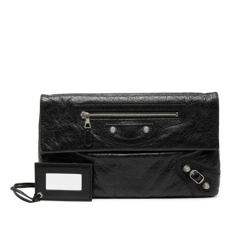 Lambskin Motocross Giant 12 Envelope Clutch - Image 8