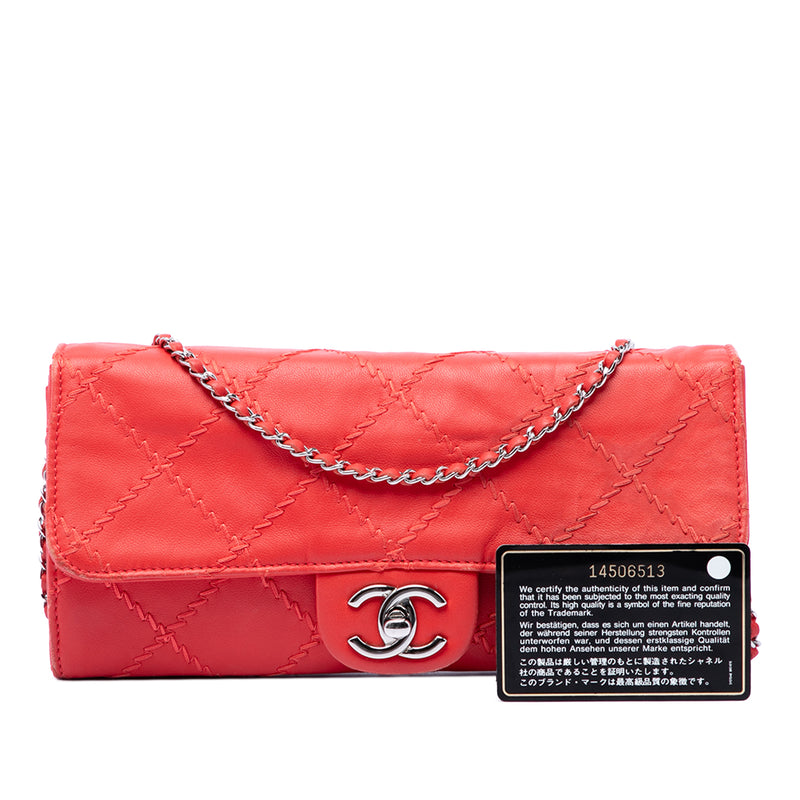 CC Quilted Lambskin Ultimate Stitch Wallet On Chain - Image 6