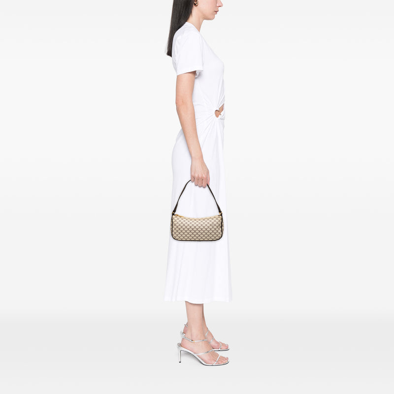 Macadam Coated Canvas Shoulder Bag - Image 7