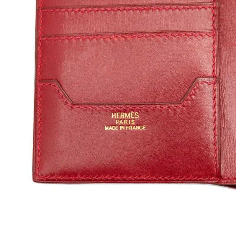 Box Calf Compact Wallet - Image 5