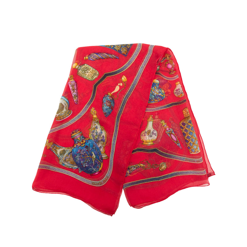 Qu Importe Le Flacon Silk Scarf 90