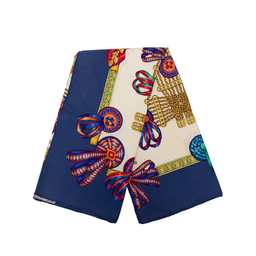 Les Rubans du Cheval Silk Scarf 90 - Image 1