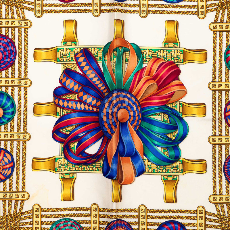 Les Rubans du Cheval Silk Scarf 90 - Image 2