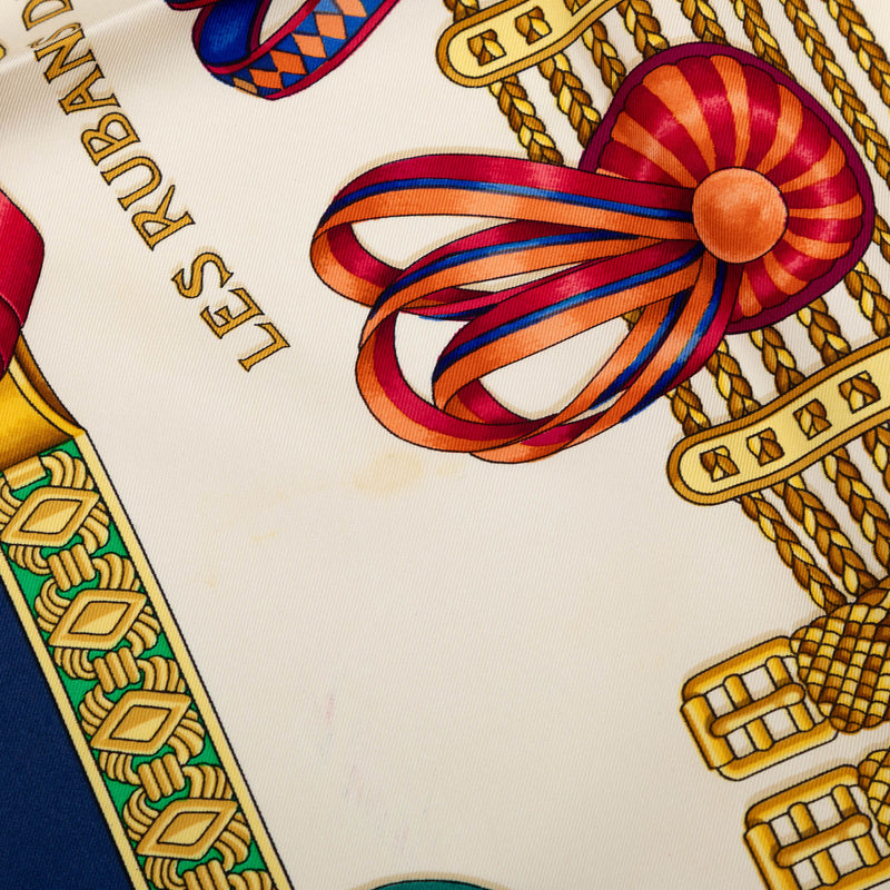 Les Rubans du Cheval Silk Scarf 90 - Image 6