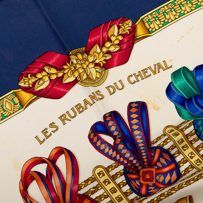 Les Rubans du Cheval Silk Scarf 90 - Image 8