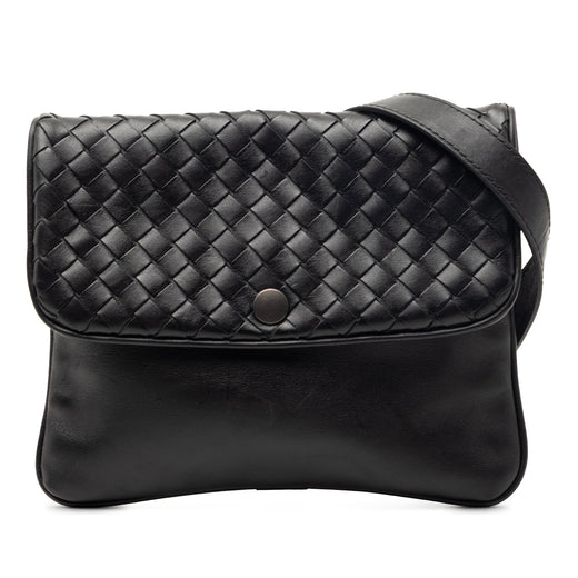 Intrecciato Trimmed Nappa Crossbody - Image 1