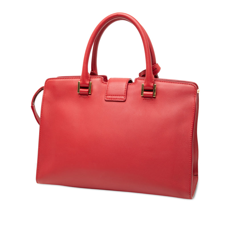Baby Leather Monogram Downtown Cabas Satchel - Image 2