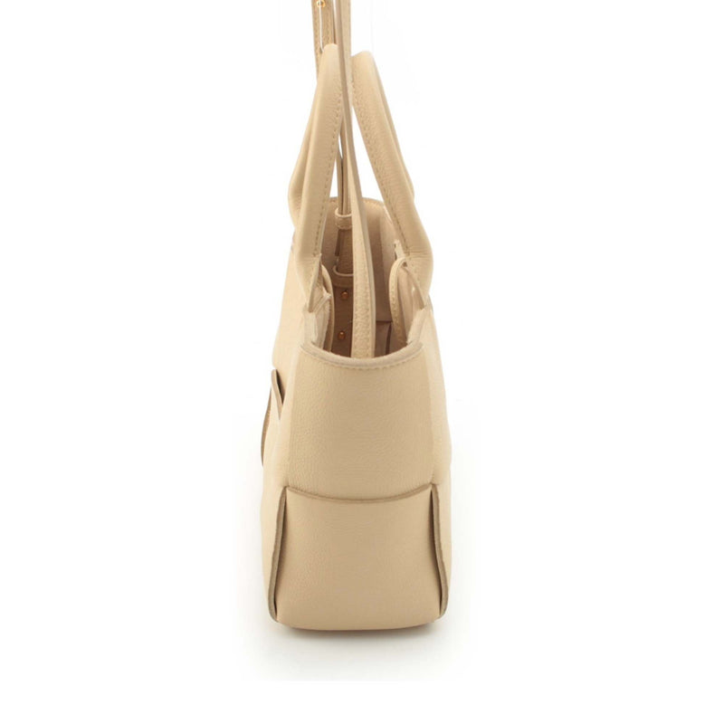 Small Lambskin Maxi Intreccio Arco Tote - Image 3