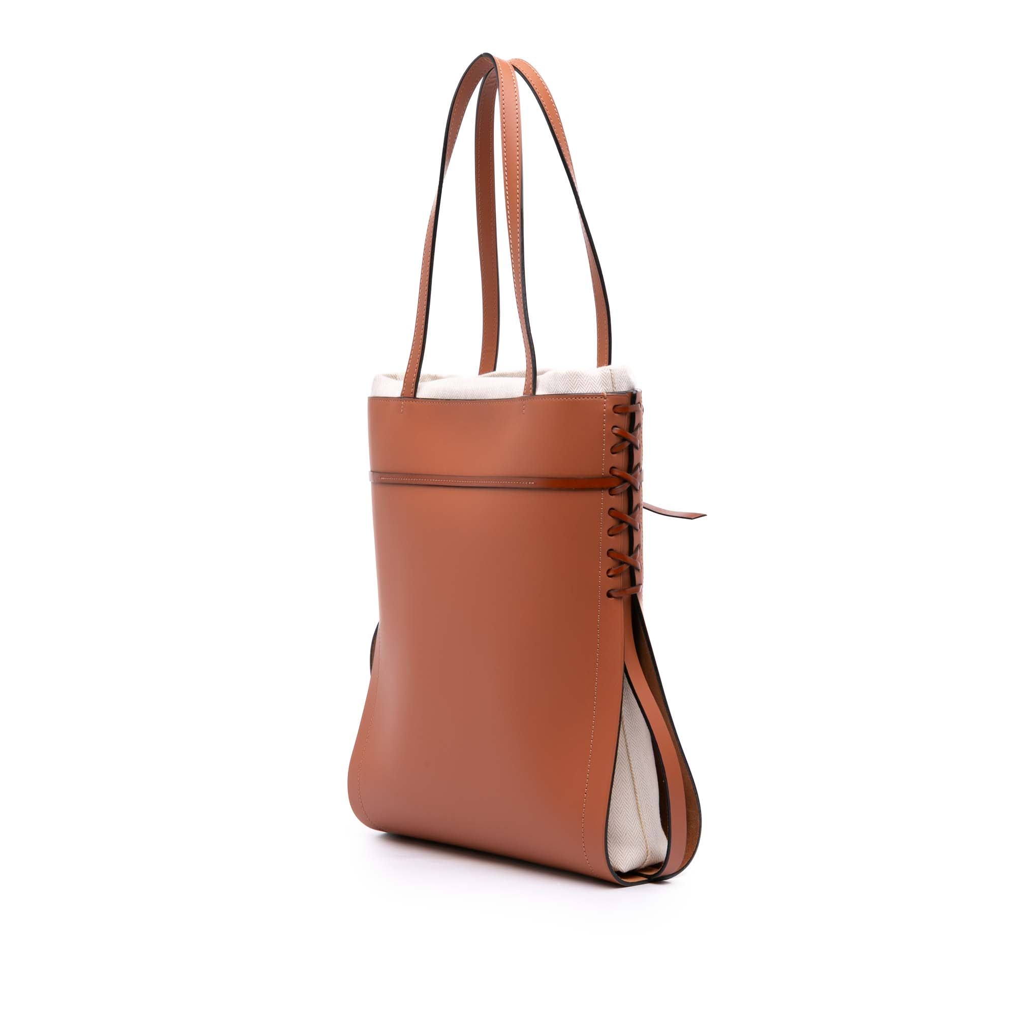 Leather Ikebana Tote - Image 2