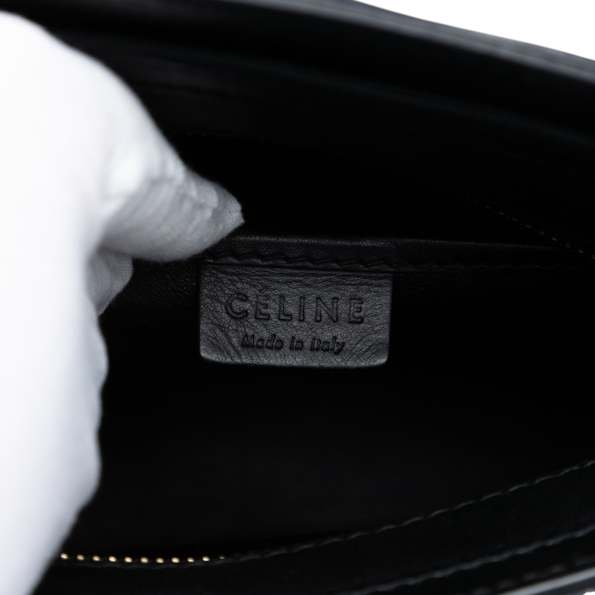 Nano Tricolor Leather Luggage Tote - Image 5