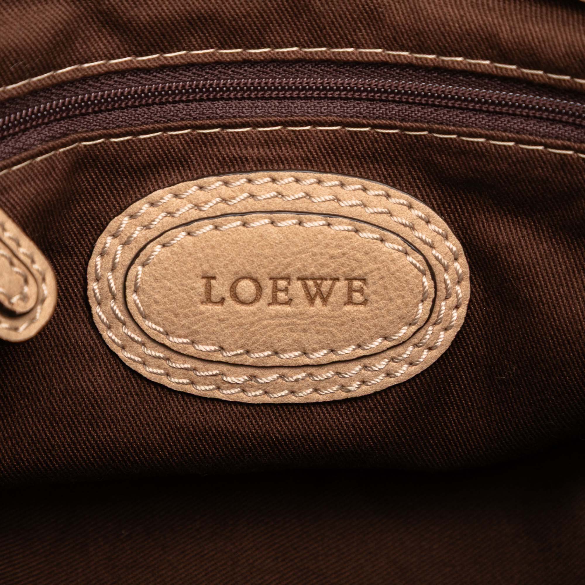 Nubuck Anagram Madrid Fringe Shoulder Bag - Image 5