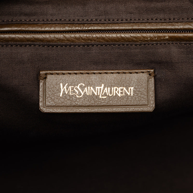 Medium Perforated Metallic Leather Cabas Chyc Tote - Image 5