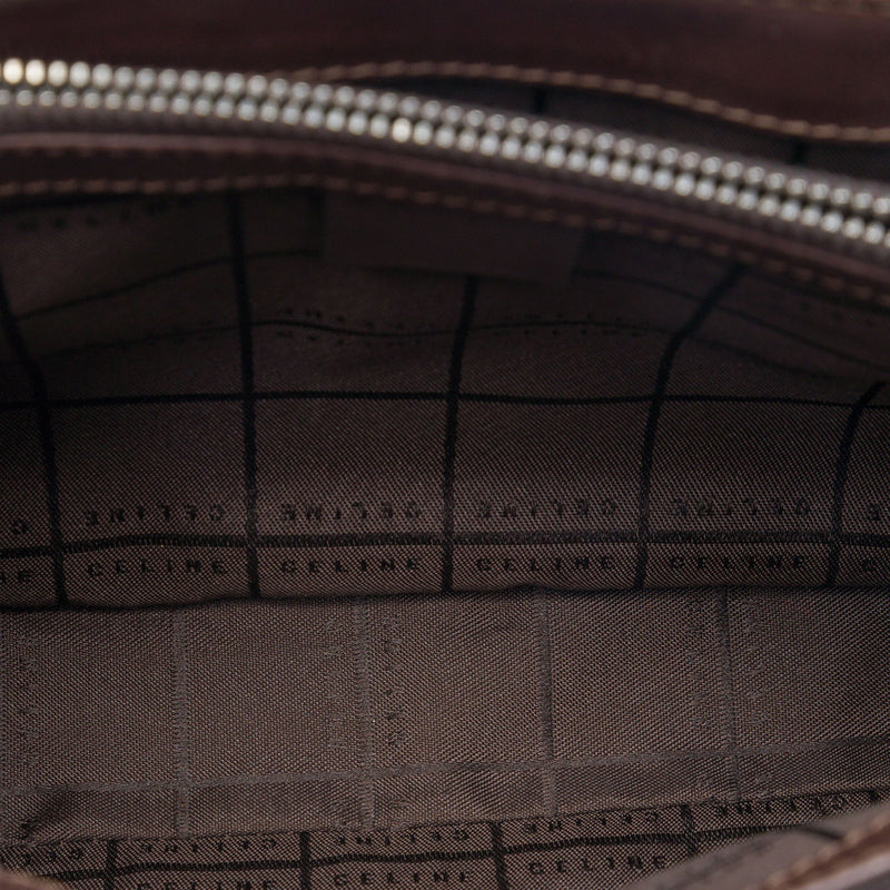 C Macadam Suede Handbag - Image 4