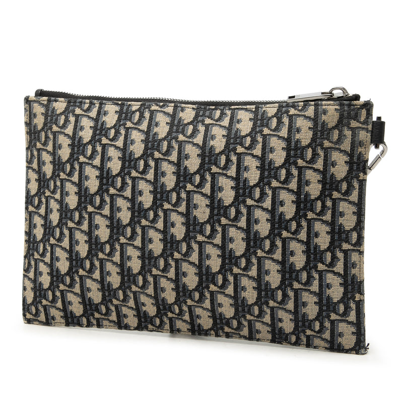Oblique Canvas A4 Zipped Pouch - Image 2