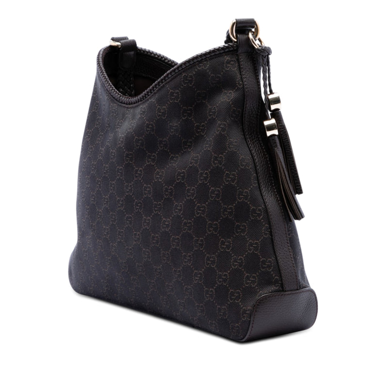 Medium GG Denim Marrakech Shoulder Bag - Image 2