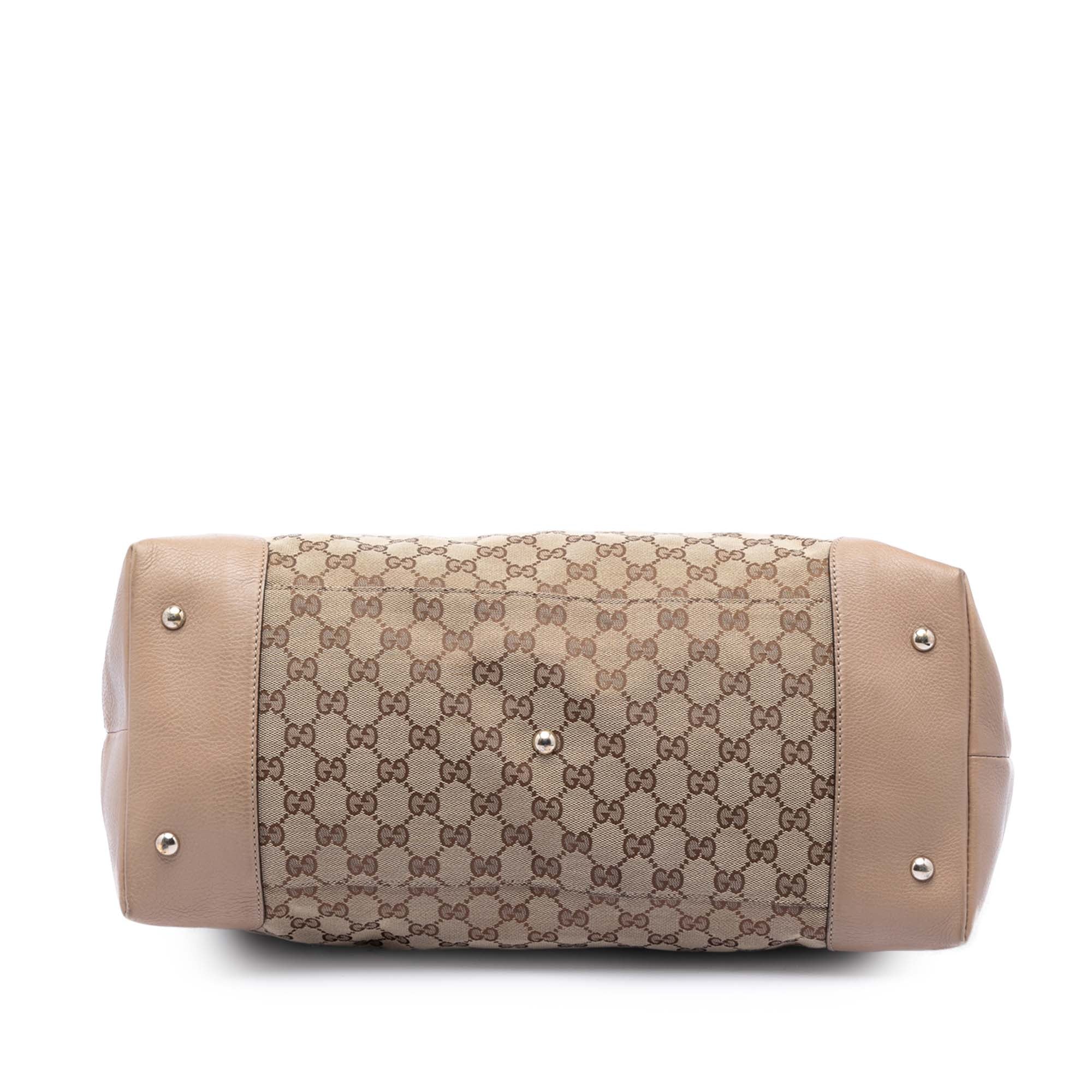 GG Canvas Web Dressage Tote - Image 3