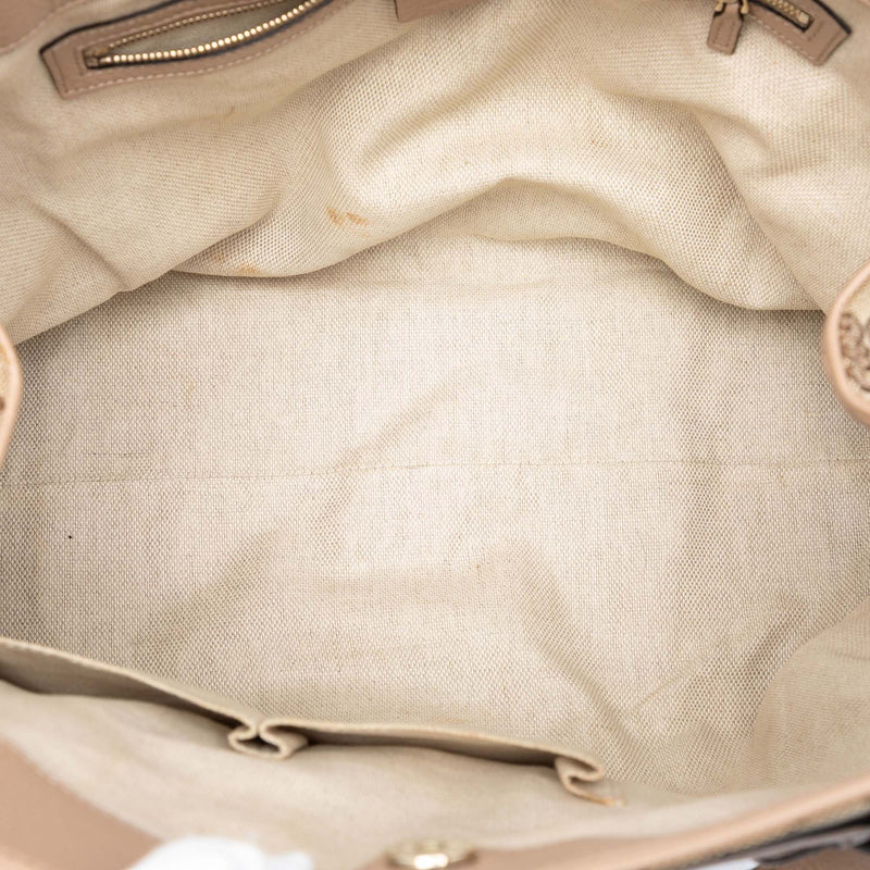 GG Canvas Web Dressage Tote - Image 4
