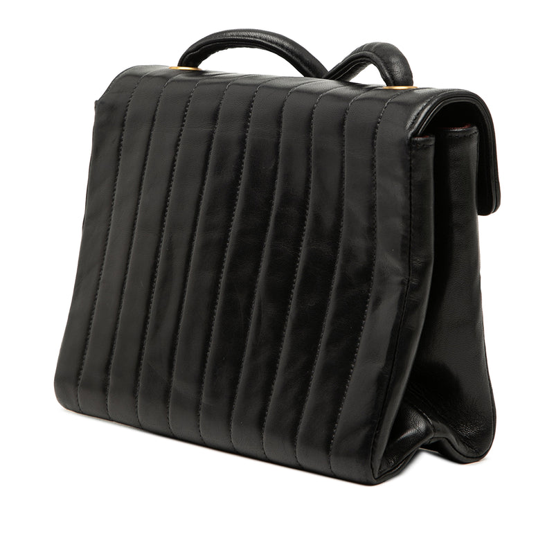 Small CC Vertical Quilted Lambskin Single Flap - Image 2