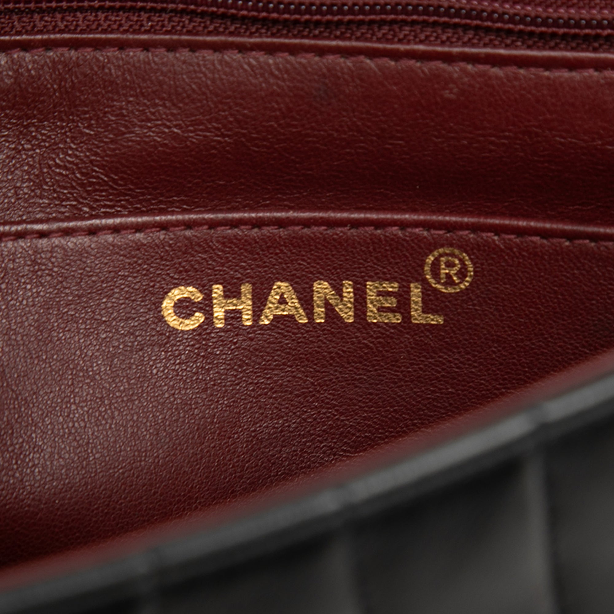 Small CC Vertical Quilted Lambskin Single Flap - Image 5