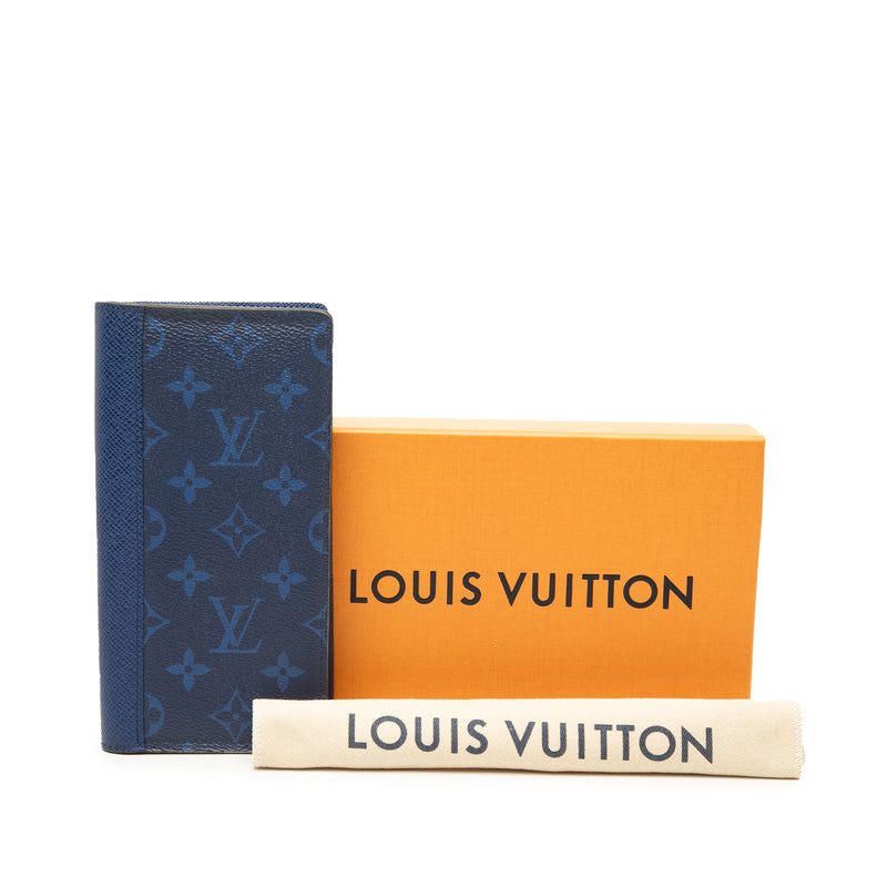 Monogram Taigarama Brazza Bifold Long Wallet - Image 11