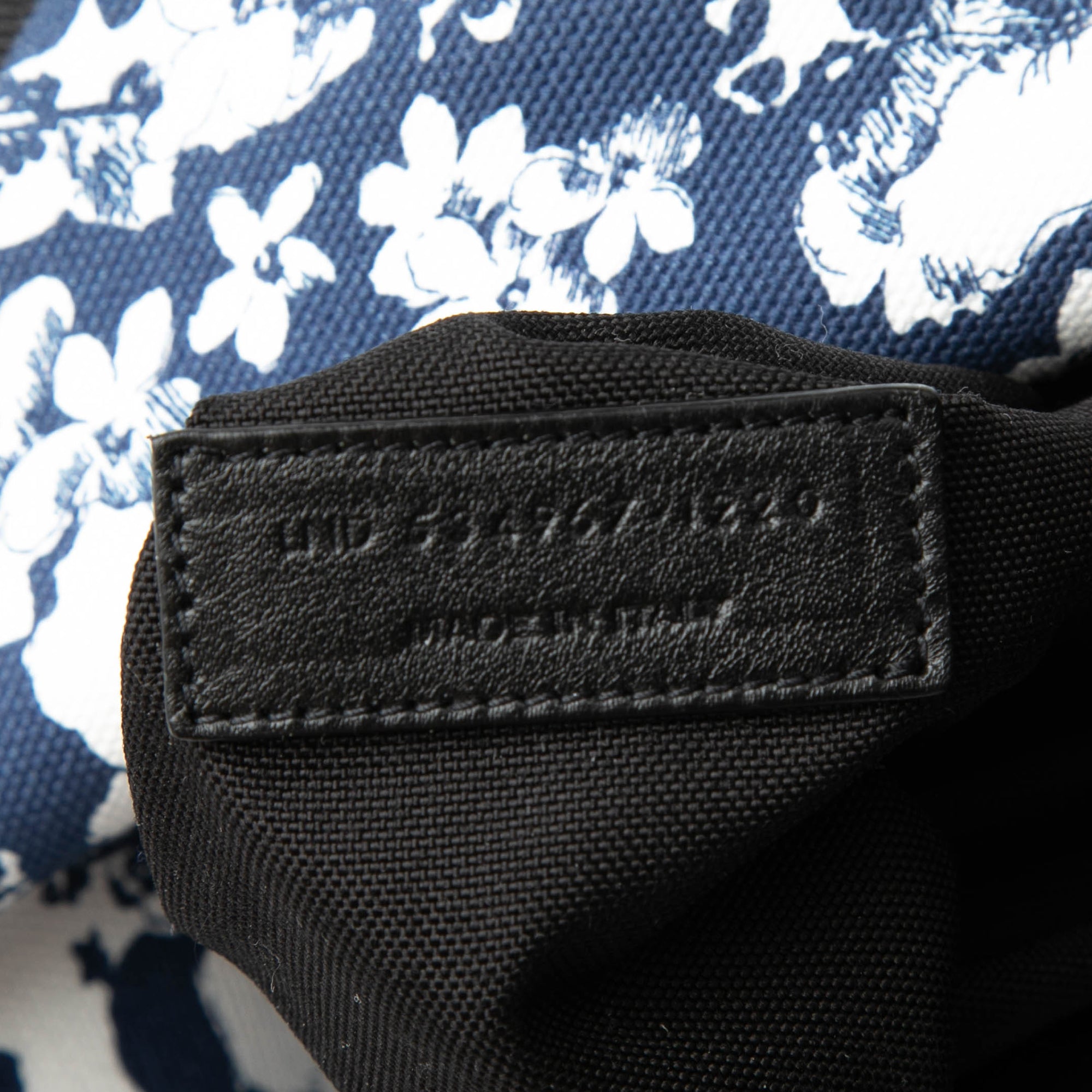 Canvas Hibiscus Flower City Backpack - Image 6