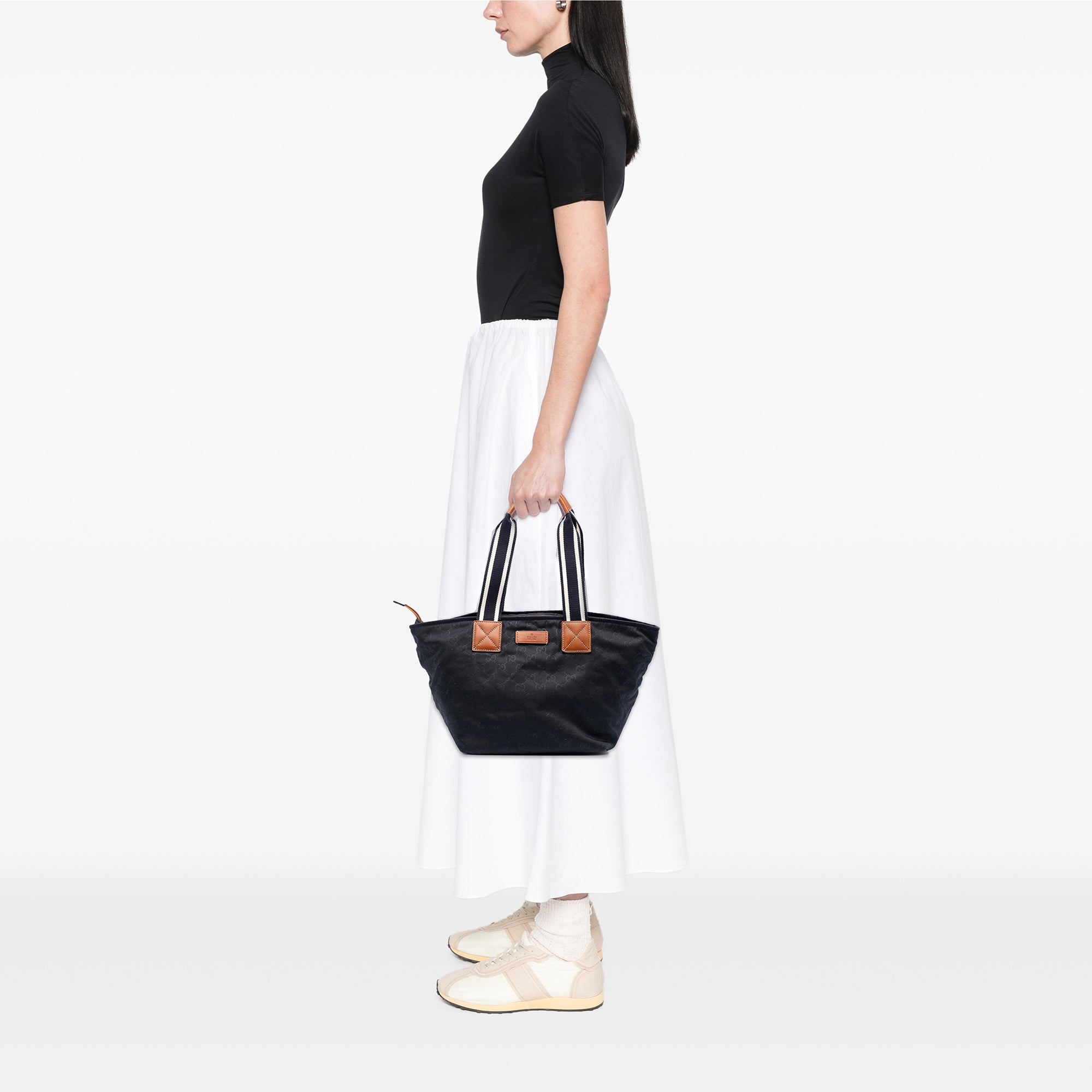 GG Nylon Web Tote - Image 7