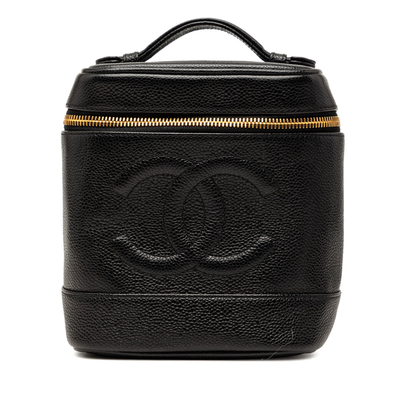 CC Caviar Vanity Bag
