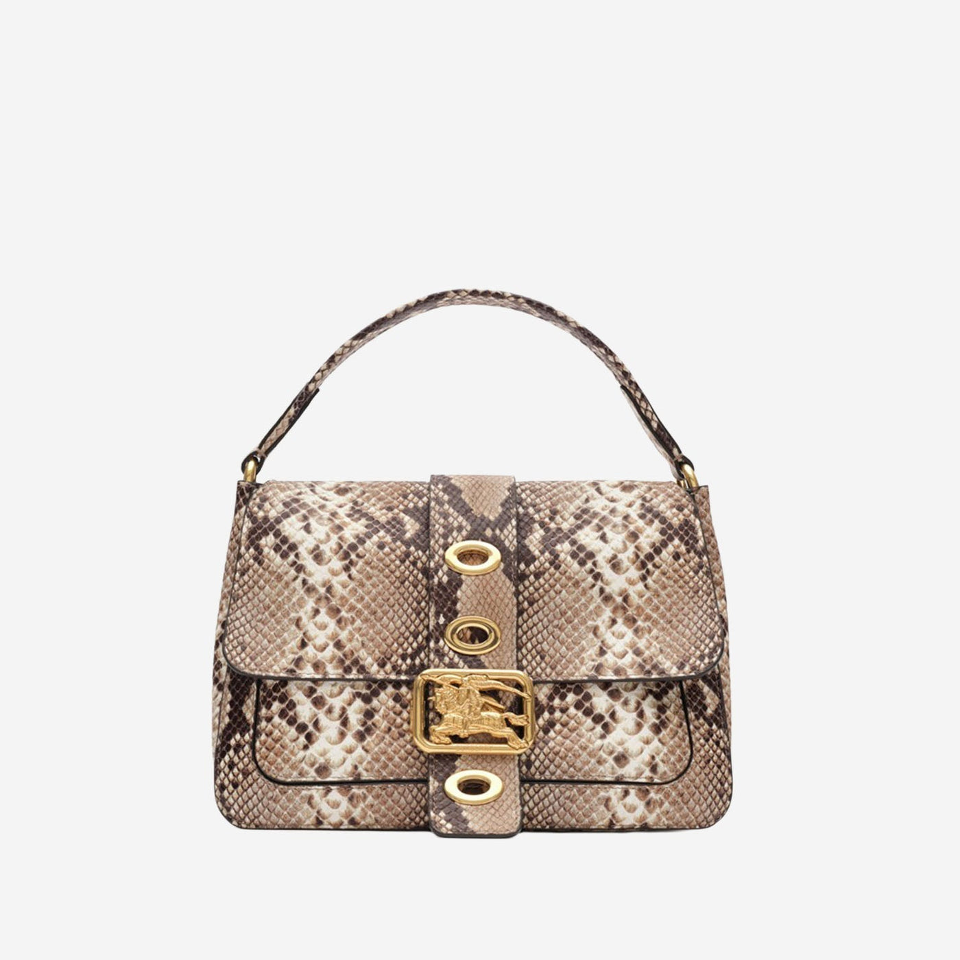 Burberry Rider Shoulder Bag — Multicolor Leather