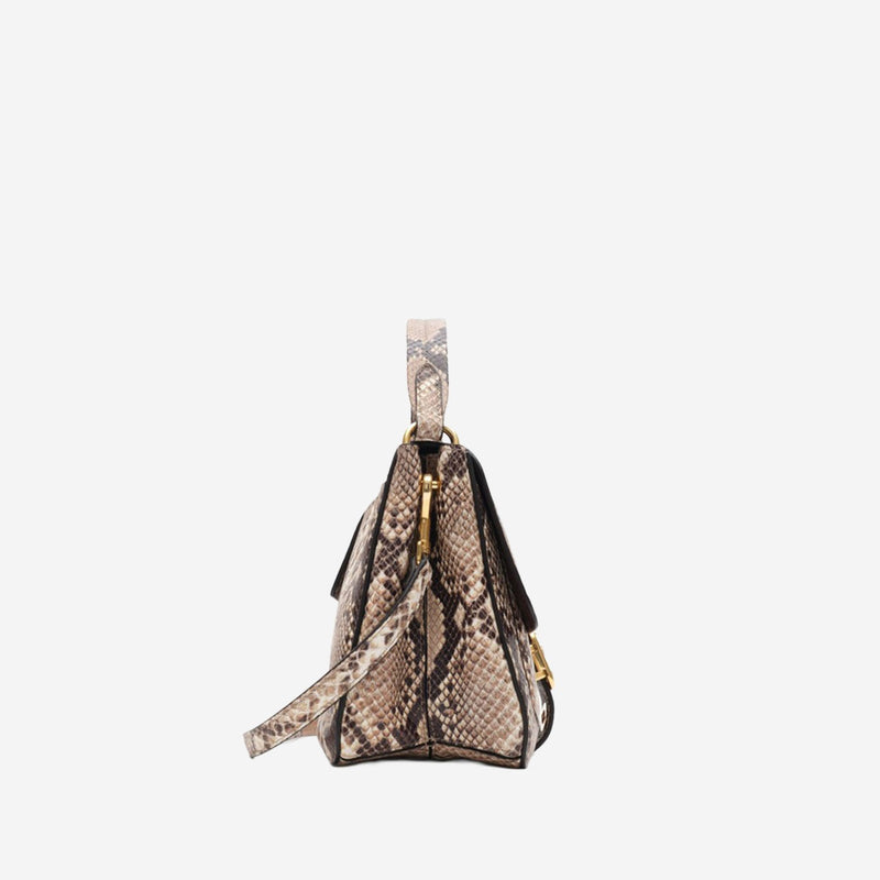 Burberry Rider Shoulder Bag — Multicolor Leather