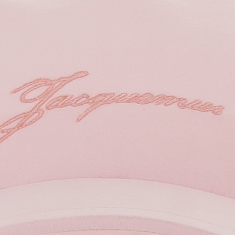 Jacquemus Acu00799aw00645 Nylon Baseball Cap — Pink Caps
