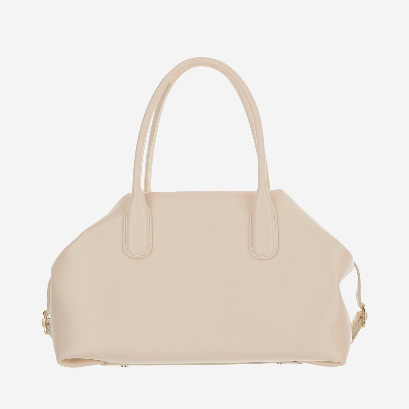Themoirè Talia Shoulder Bag — Beige Vegan Leather