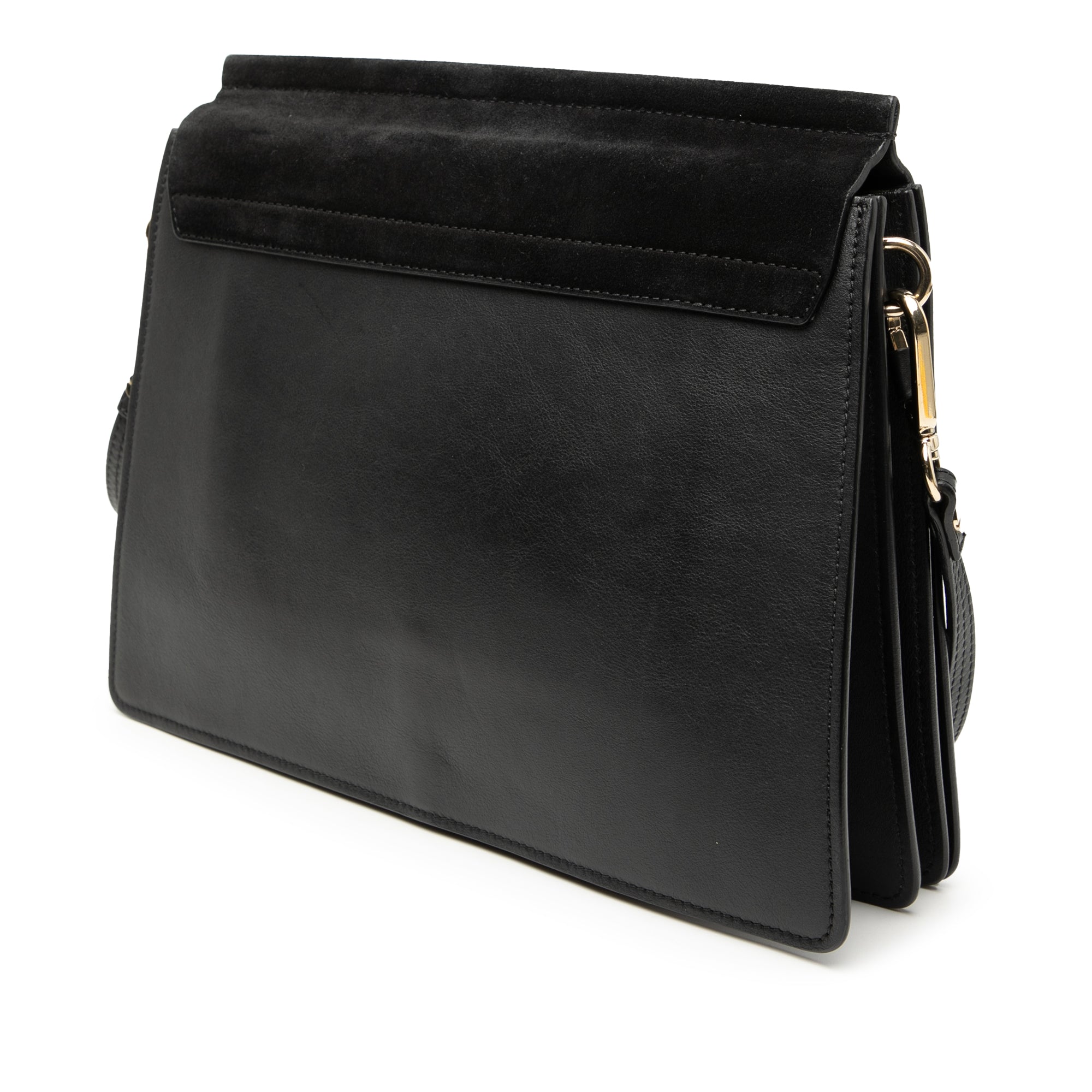 Medium Calfskin and Suede Faye Crossbody - Image 2