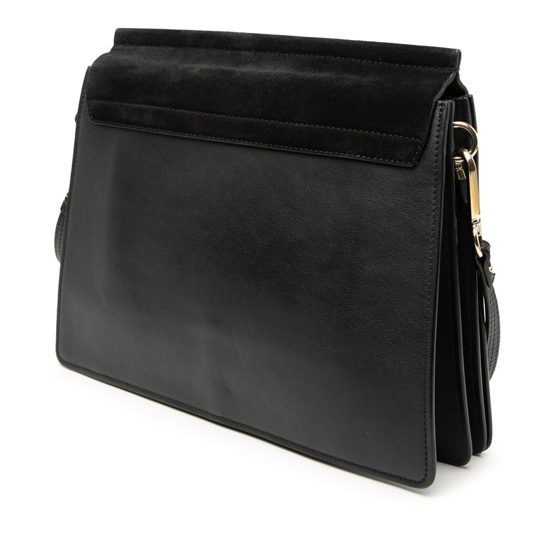 Medium Calfskin and Suede Faye Crossbody - Image 2