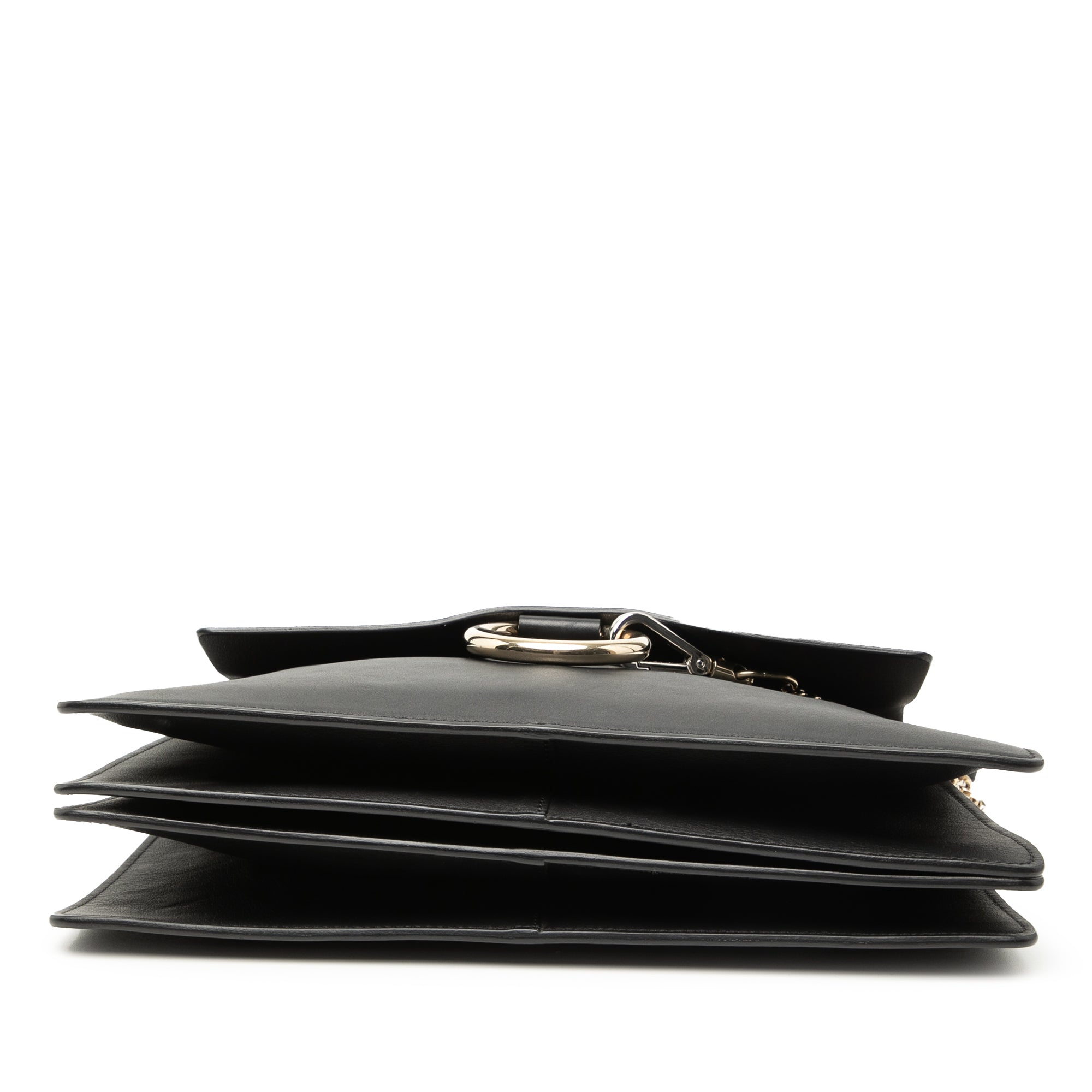 Medium Calfskin and Suede Faye Crossbody - Image 3