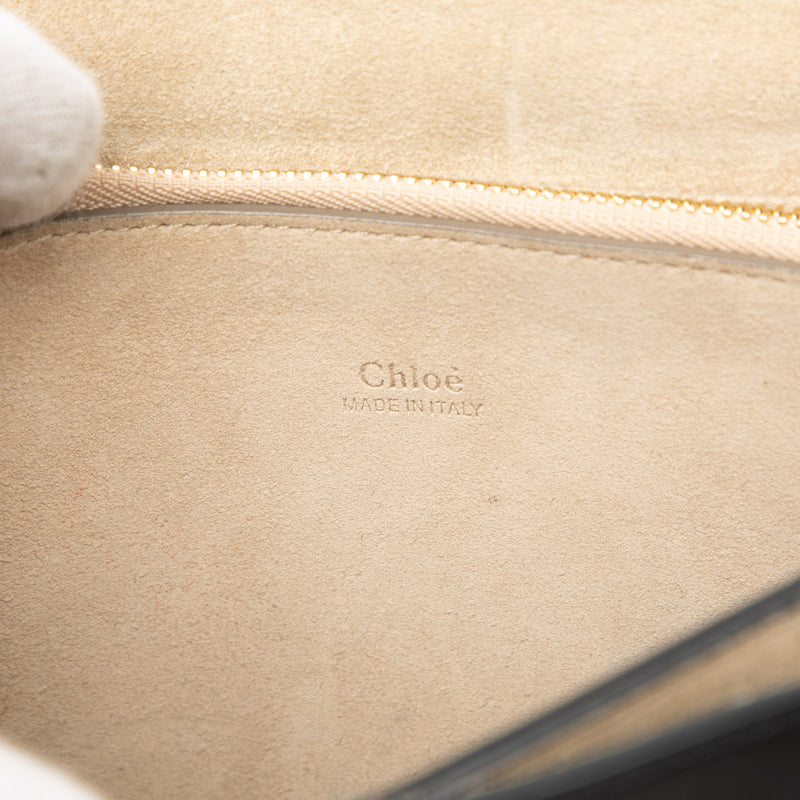 Medium Calfskin and Suede Faye Crossbody - Image 5