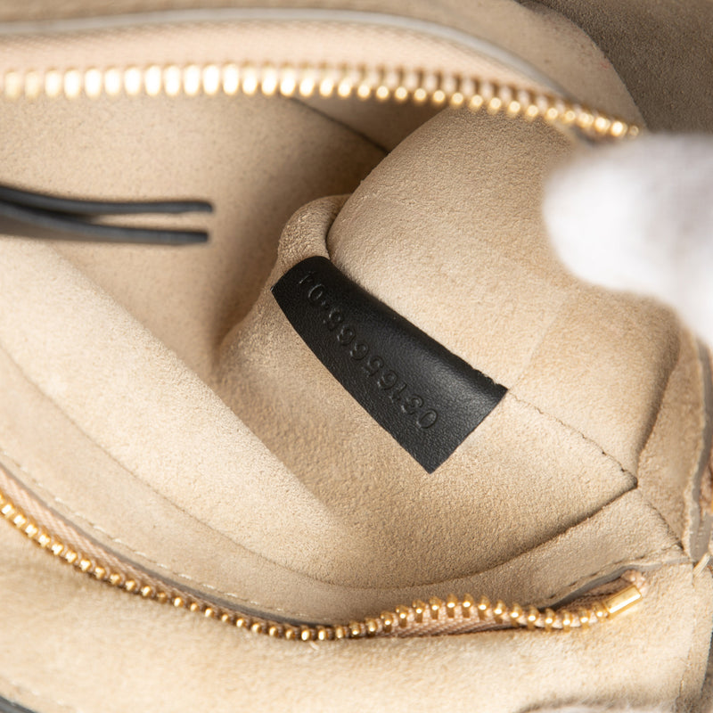 Medium Calfskin and Suede Faye Crossbody - Image 6
