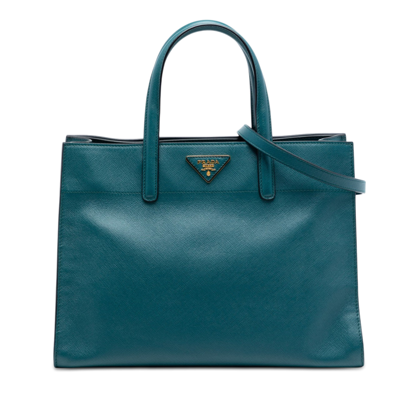 Saffiano Soft Triple Pocket Tote - Image 1