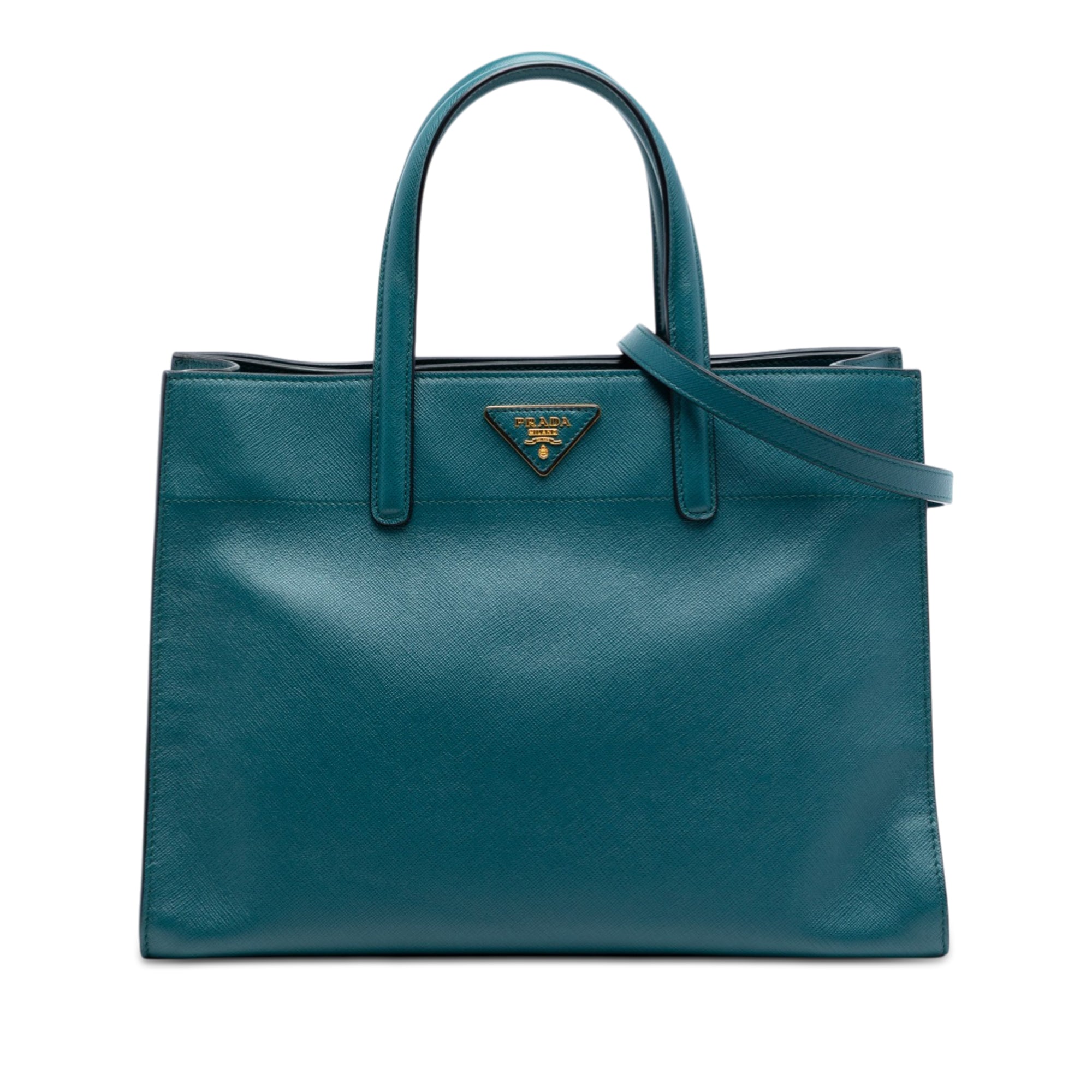 Saffiano Soft Triple Pocket Tote - Image 1