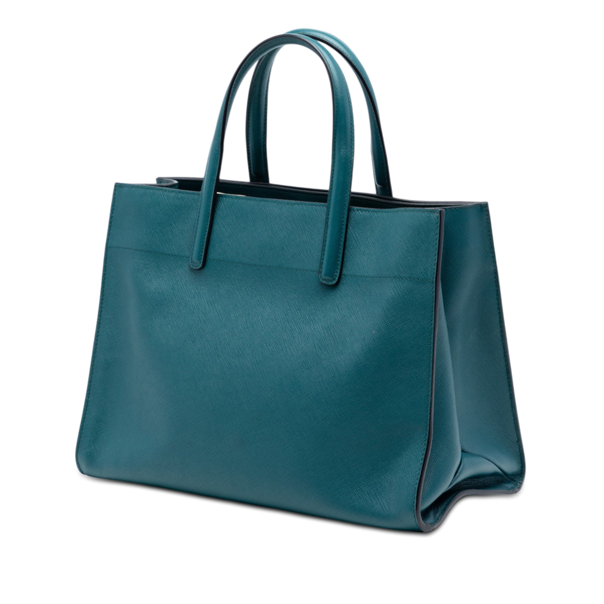 Saffiano Soft Triple Pocket Tote - Image 2