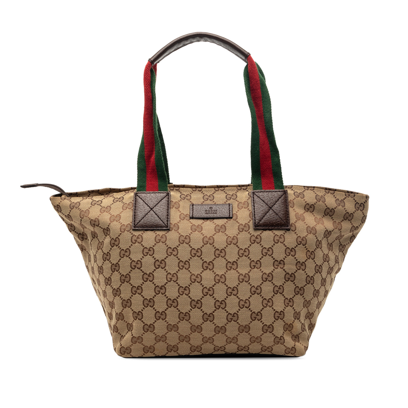 GG Canvas Web Tote - Image 1