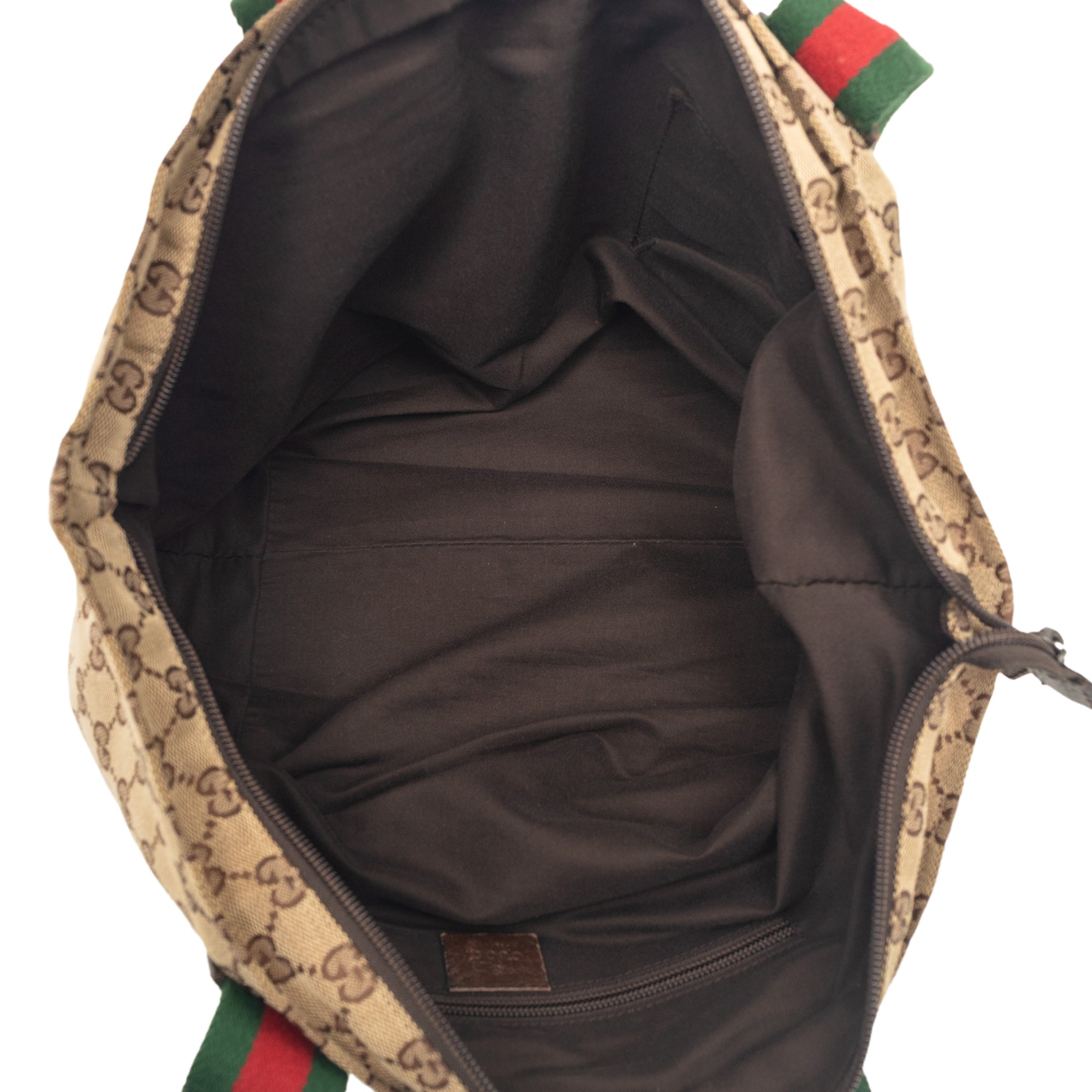 GG Canvas Web Tote - Image 4