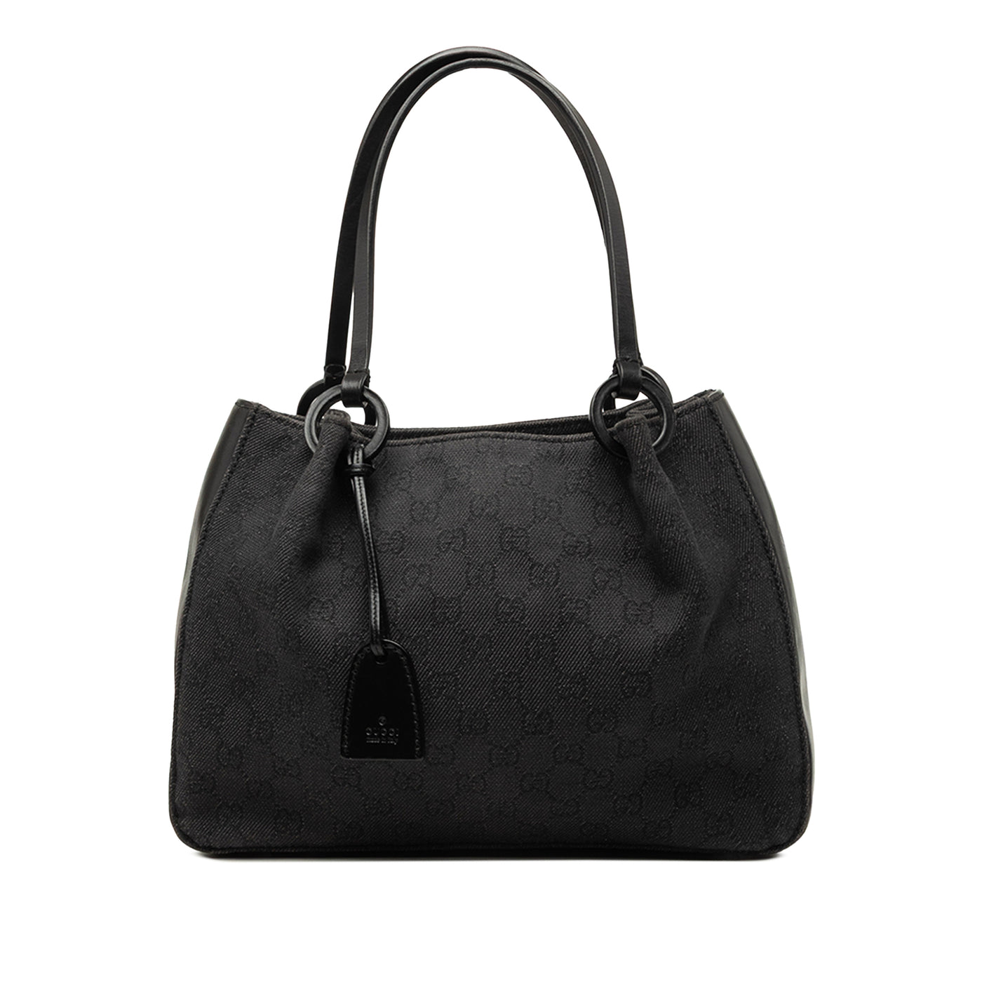 GG Denim Shoulder Bag - Image 1