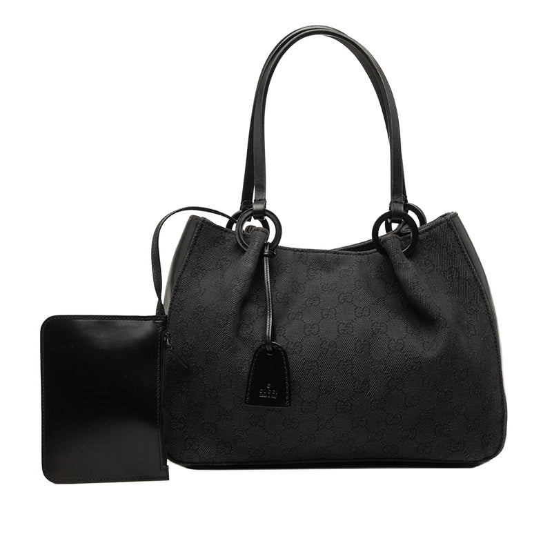 GG Denim Shoulder Bag - Image 7