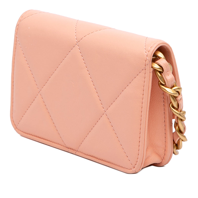 Quilted Lambskin 19 Wallet on Chain - Image 2