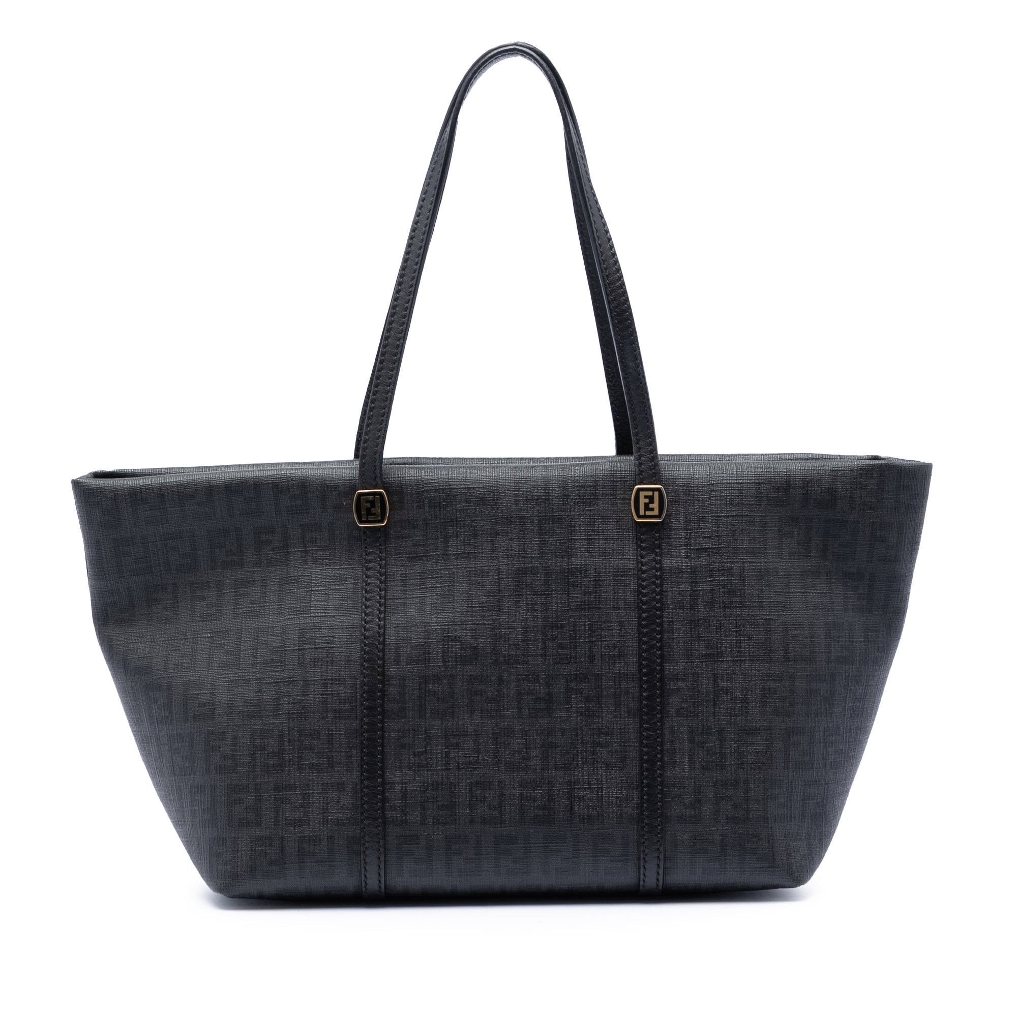 Zucchino Coated Canvas Tote - Image 1