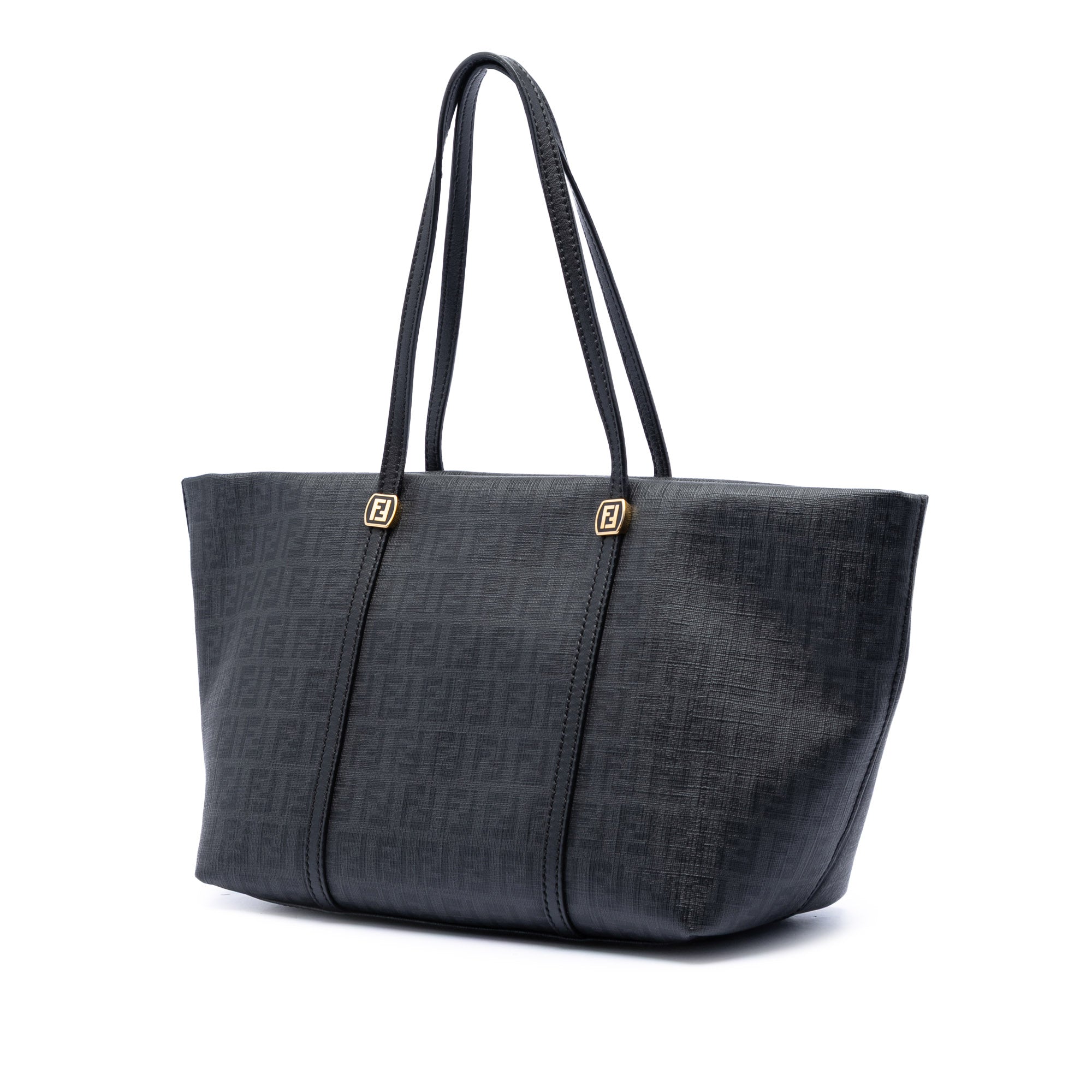 Zucchino Coated Canvas Tote - Image 2