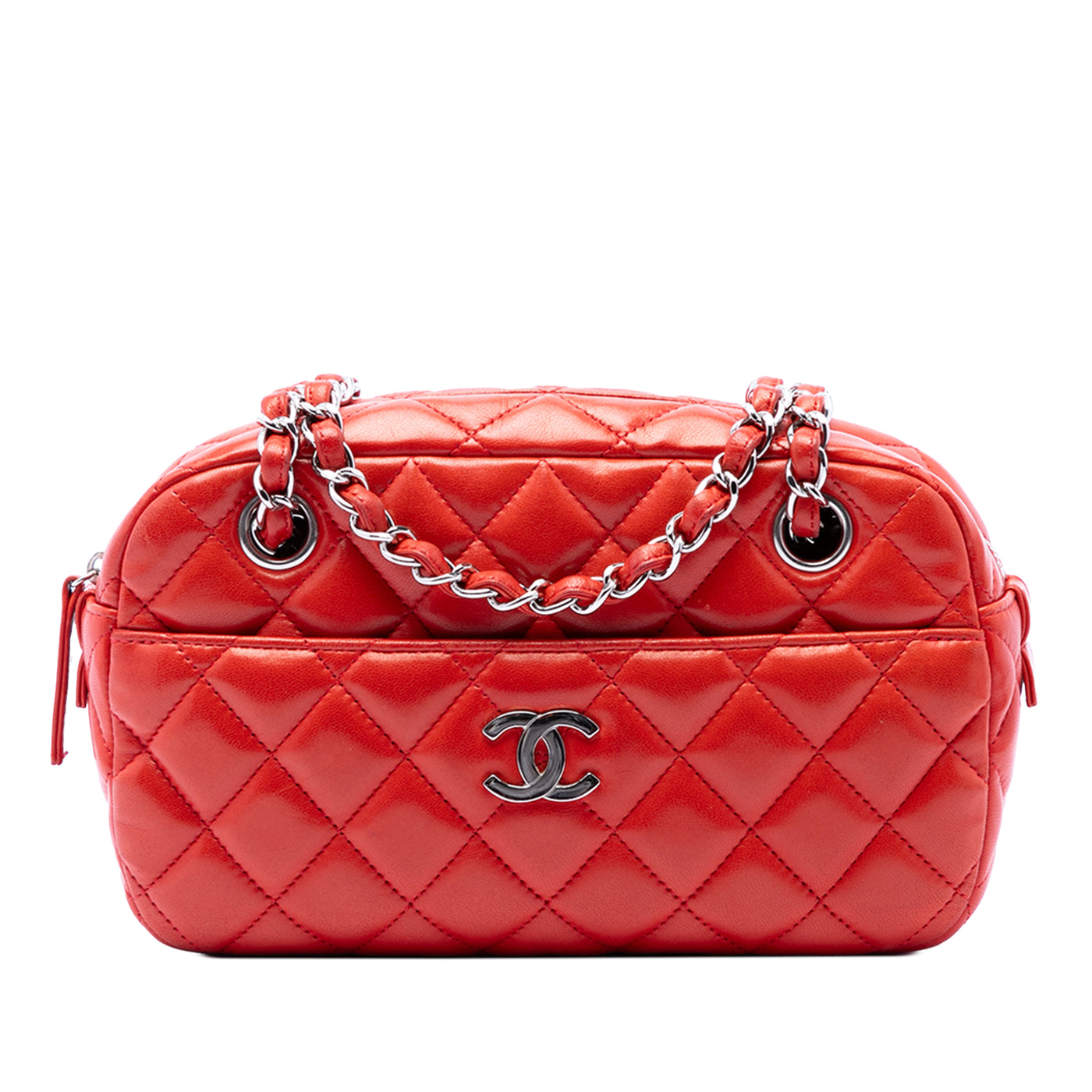 Quilted Lambskin Camera Bag - Image 1